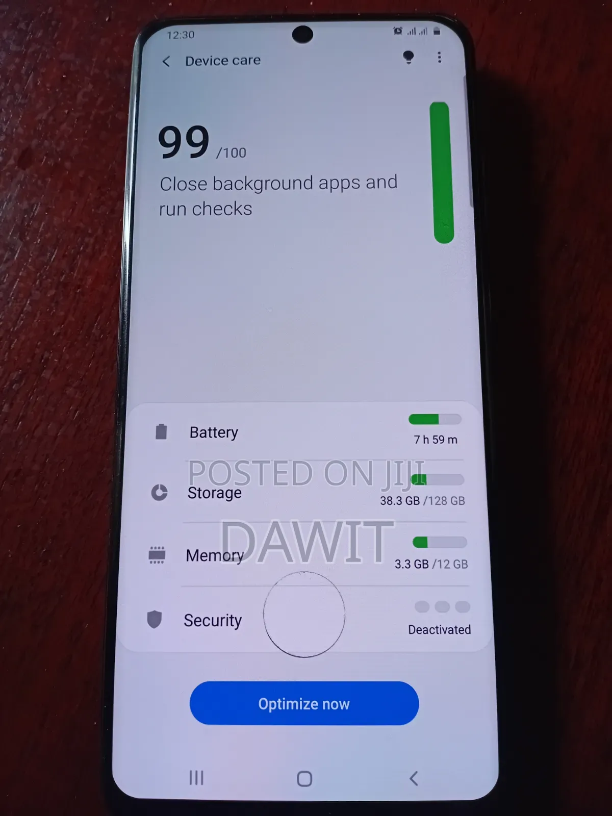 Samsung Galaxy S20 Ultra 5G 128 GB Black