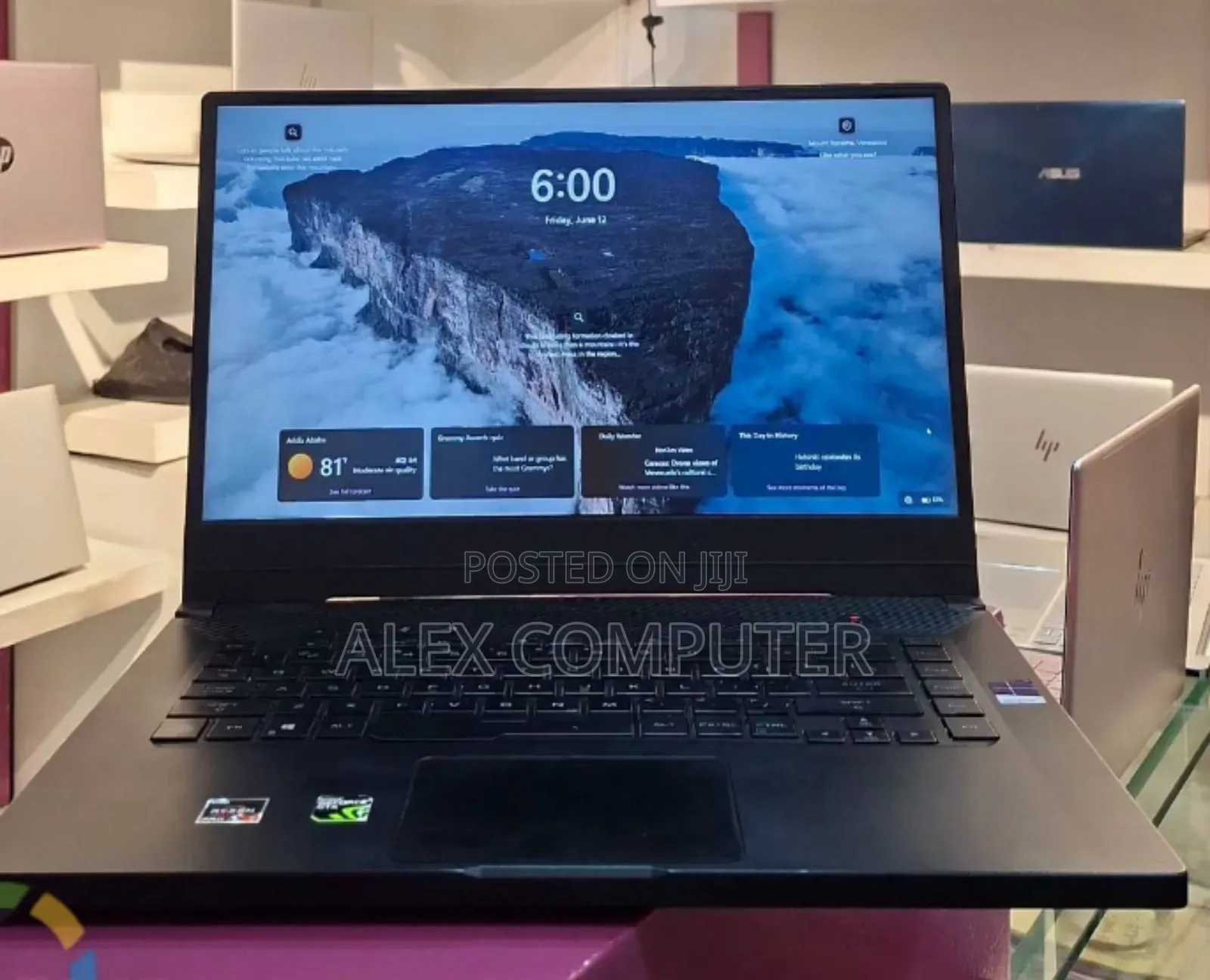 New Laptop Asus ROG Zephyrus G15 16GB AMD Ryzen 7 SSD 512GB