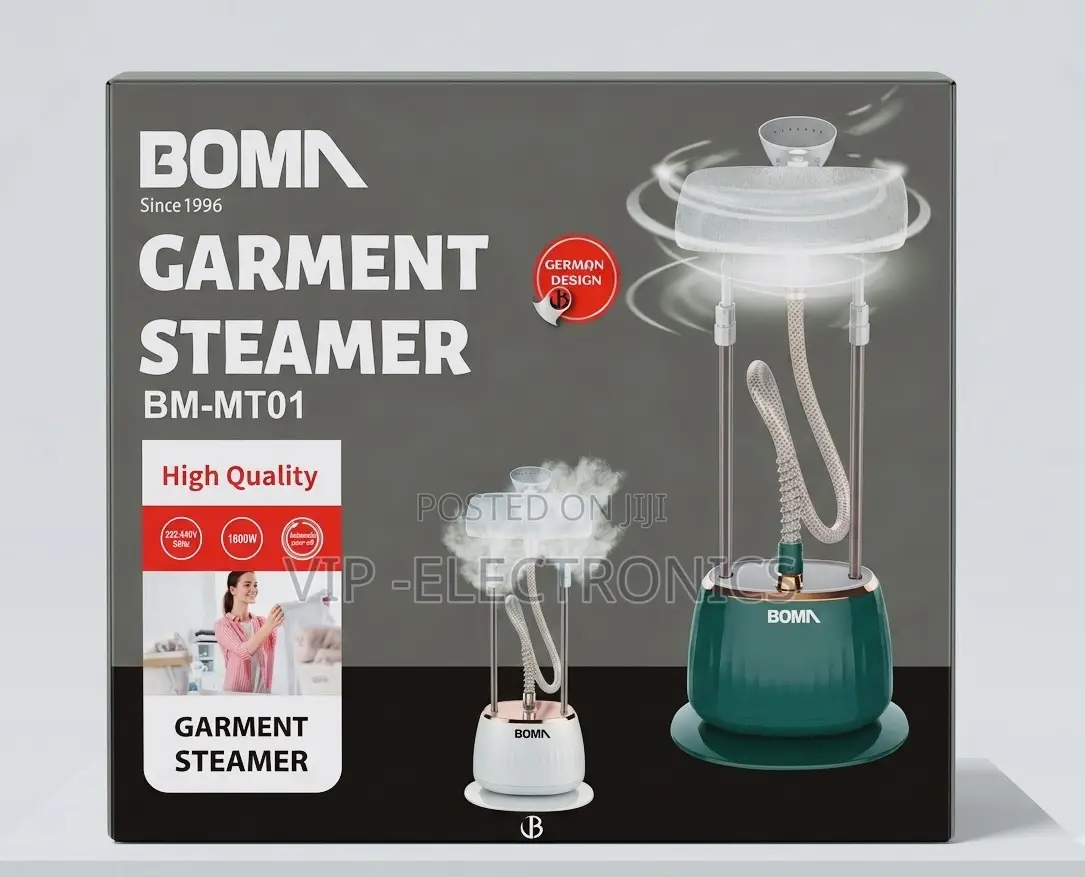 Bomn Garment Steamer 1800w– Fast Efficient Clothes Steamer