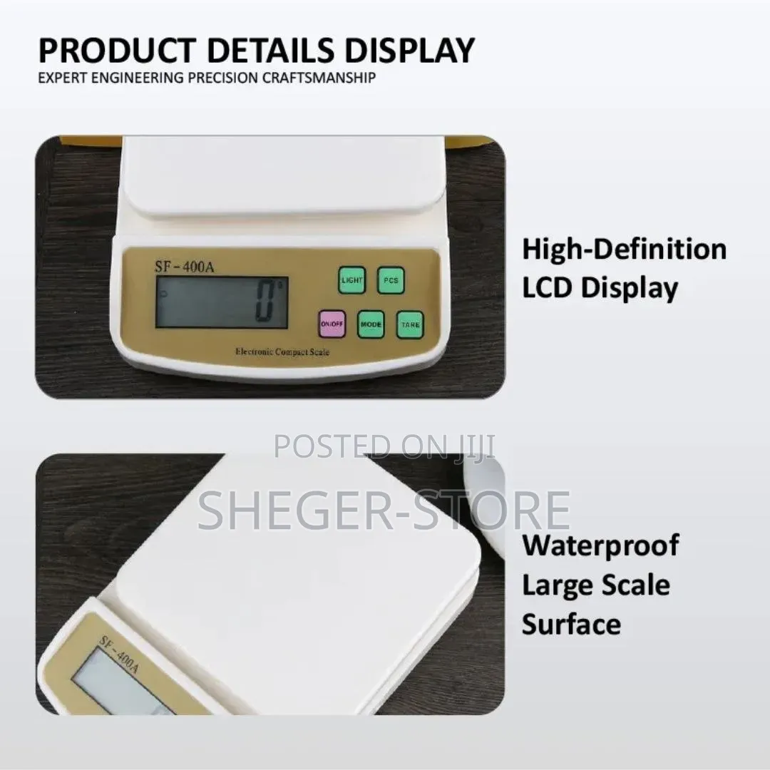 Brand New Sf 400 a Electronic Kitchen Scale የኪችን ሚዛን