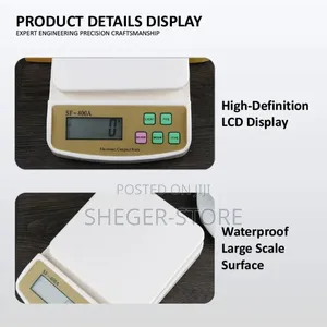 Brand New Sf 400 a Electronic Kitchen Scale የኪችን ሚዛን
