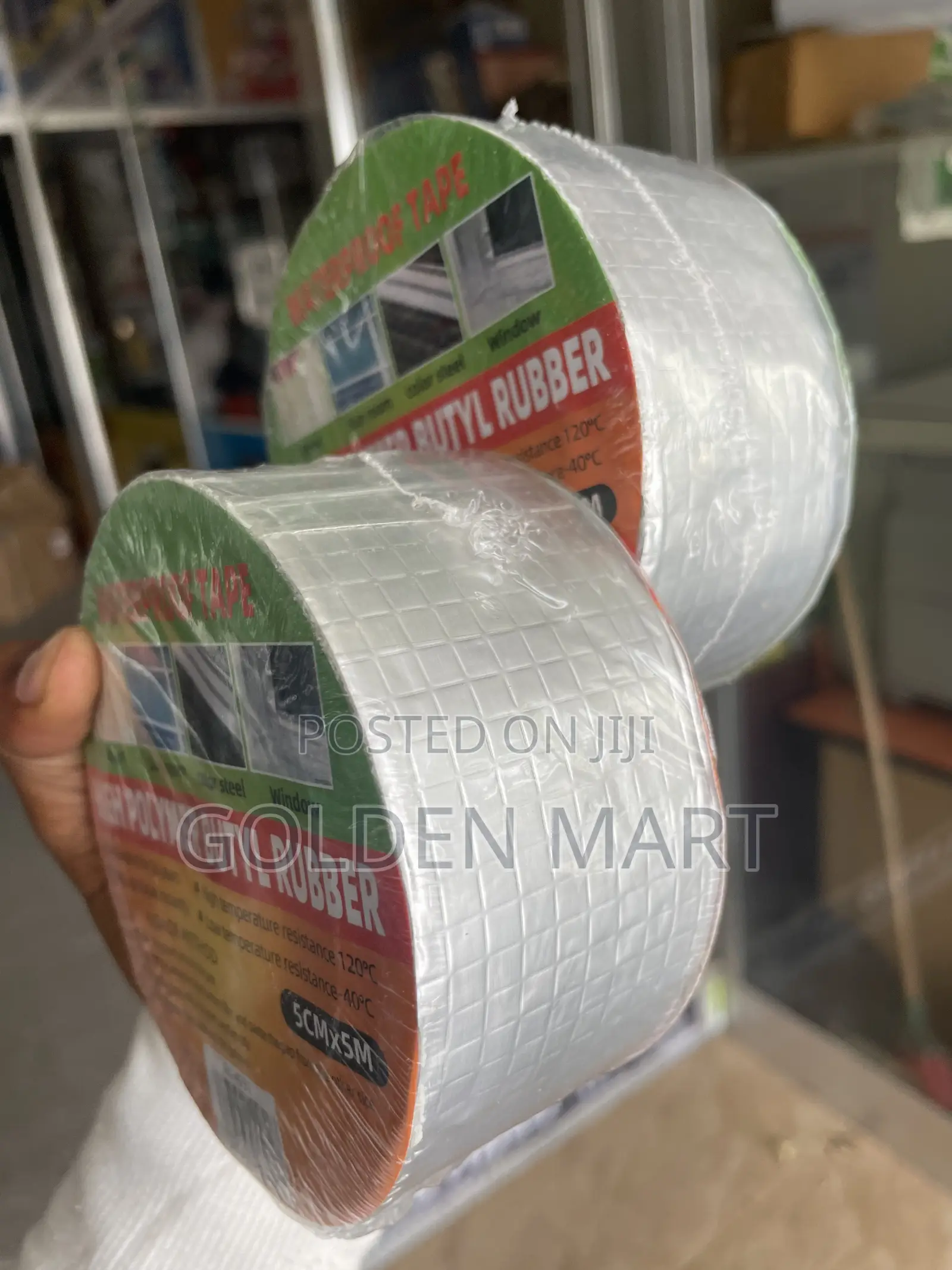 የተቀደደ ሮቶ እና ቆርቆሮ መለጠፊያ ቴፕ