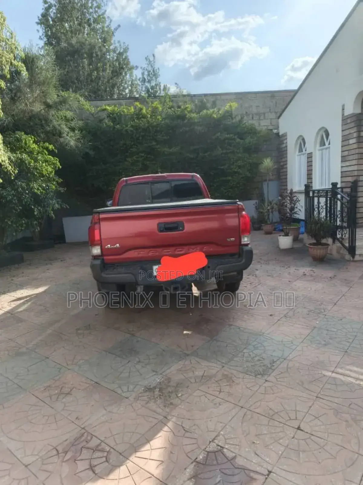 Toyota Tacoma 4dr Double Cab 2016 Red