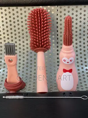 Premium Silicone Baby Bottle Cleaning Brush