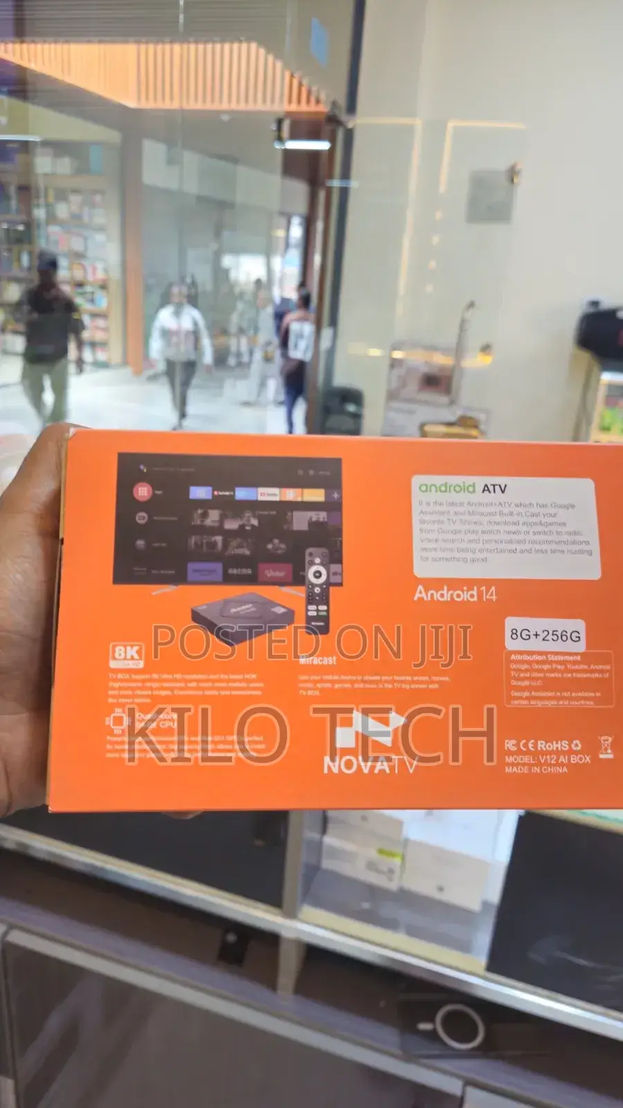 Android Tv Box Xcruiser V12 (Tv Smart ማድረጊያ