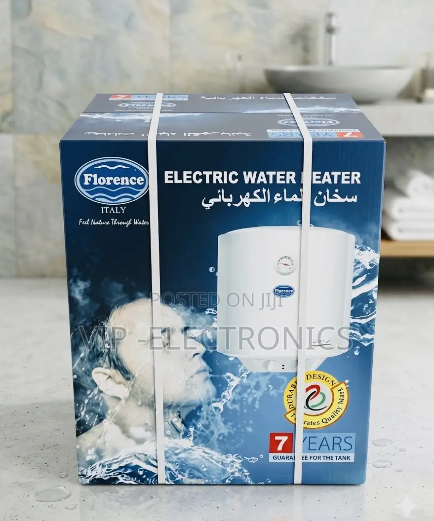 Florence 50l Electric Water Heater – 1500w Fast Heating Energy