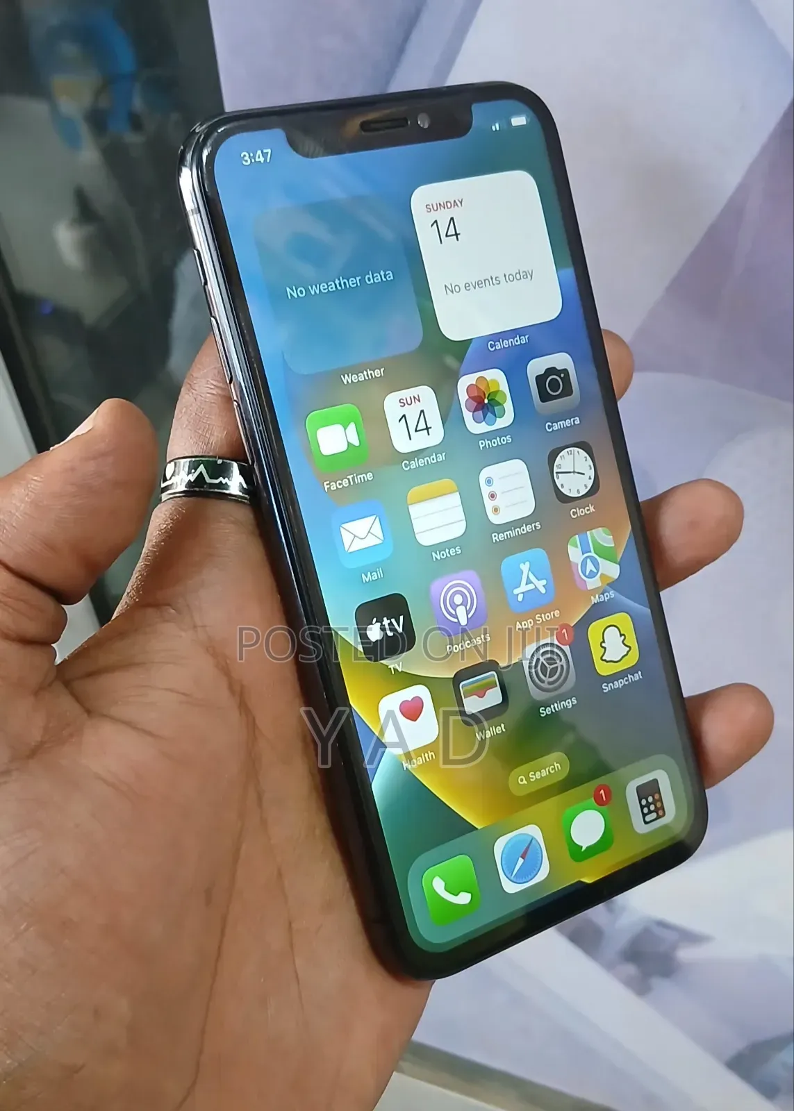 Apple iPhone X 64 GB Black