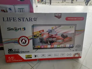 Life Star Smart Tv 55 Inch Andraid Doubel Gelass 2026 Quality Tv