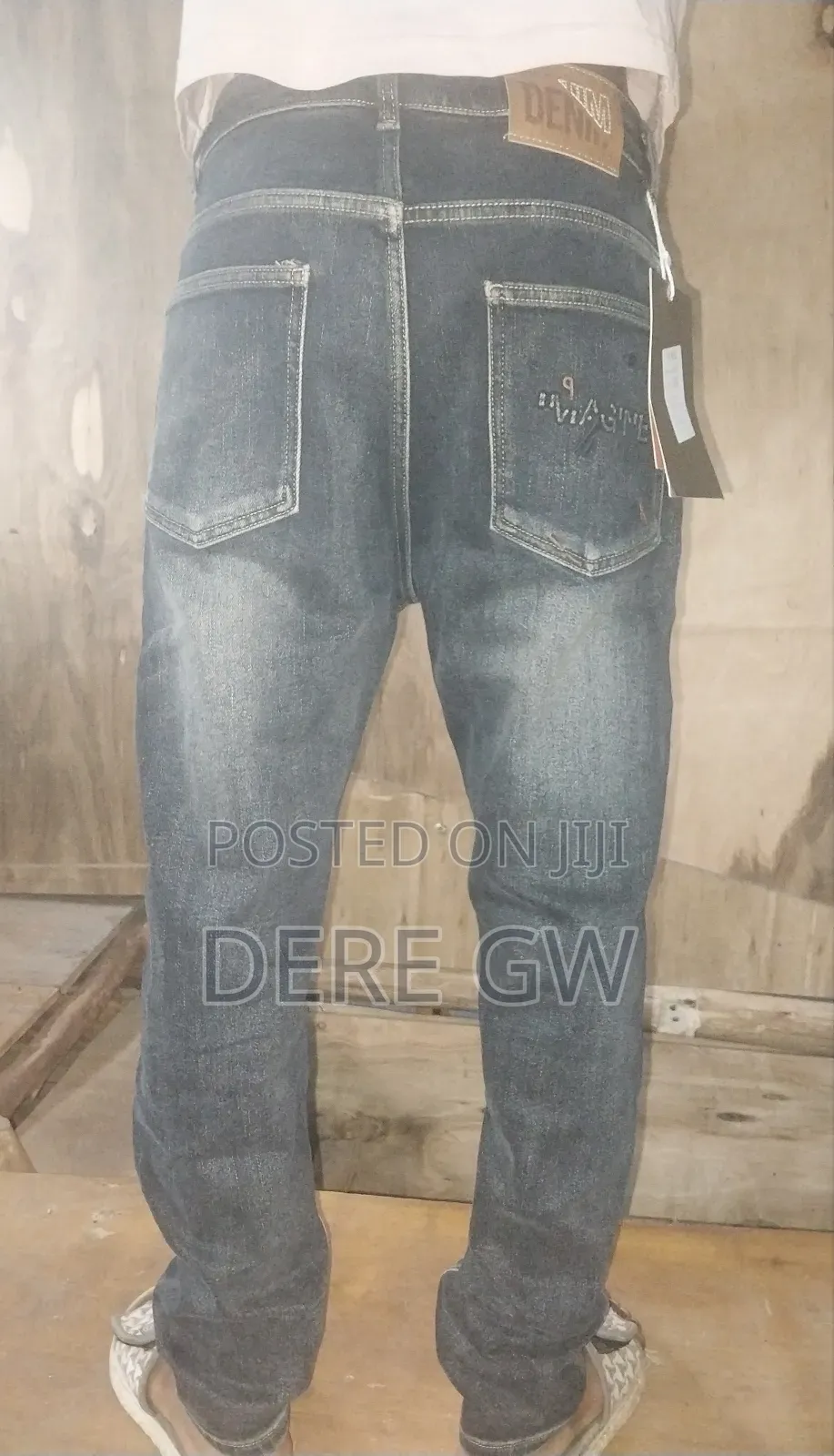 ኦርጅናል ሱሪ Anck Denim ምቾት ያለው አሪፍ High Quality