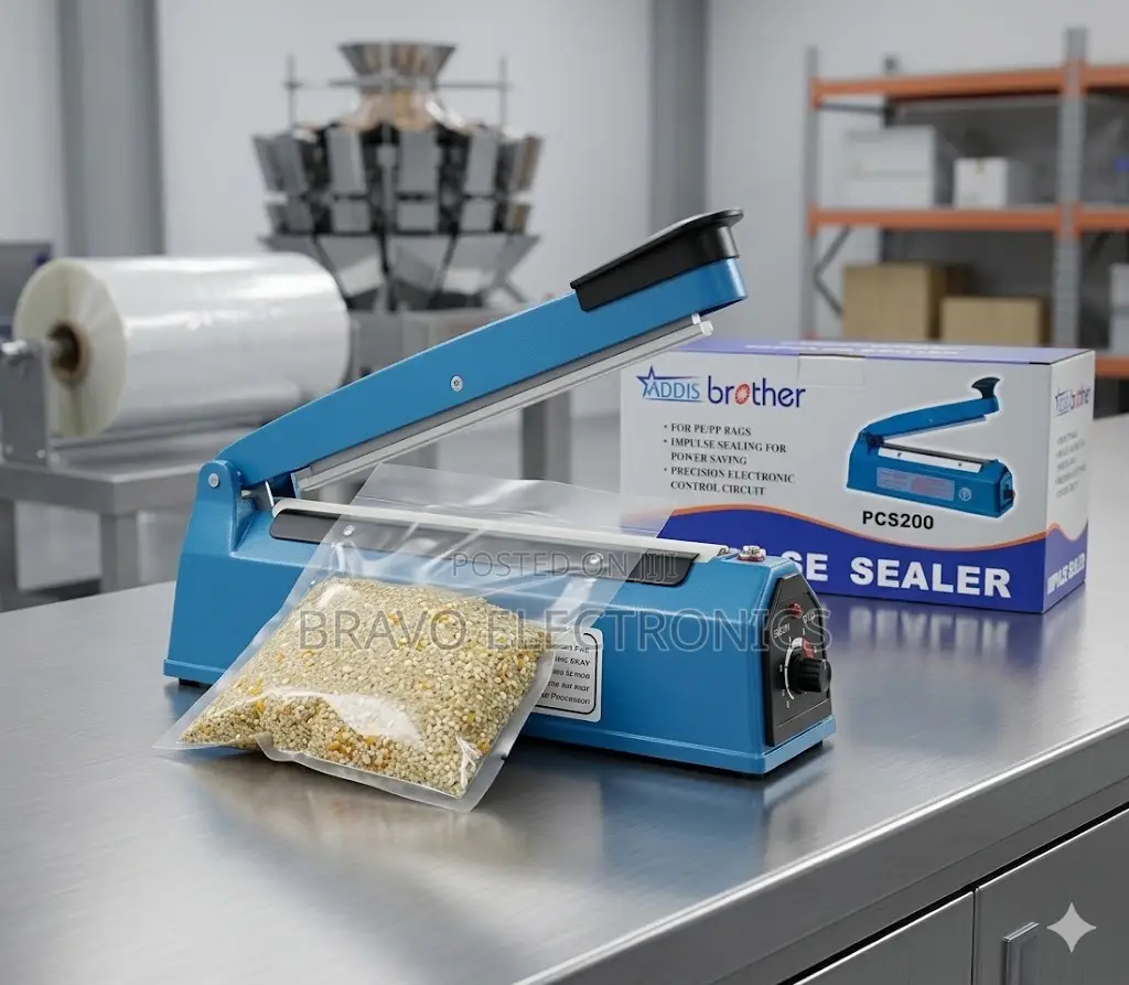 20cm Impulse Sealer – Premium የፕላስቲክ ማሸጊያ