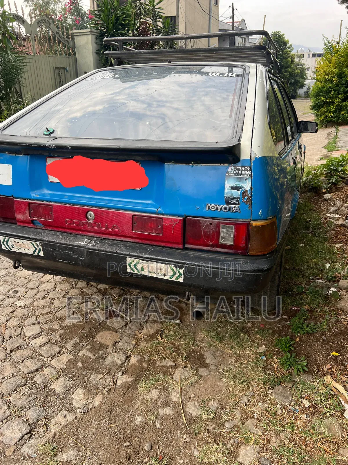 Toyota Corolla 1986 Blue