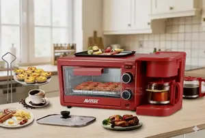 Avinas Multi-Purpose Breakfast Machine 16l–850w Compact Breakfast Oven