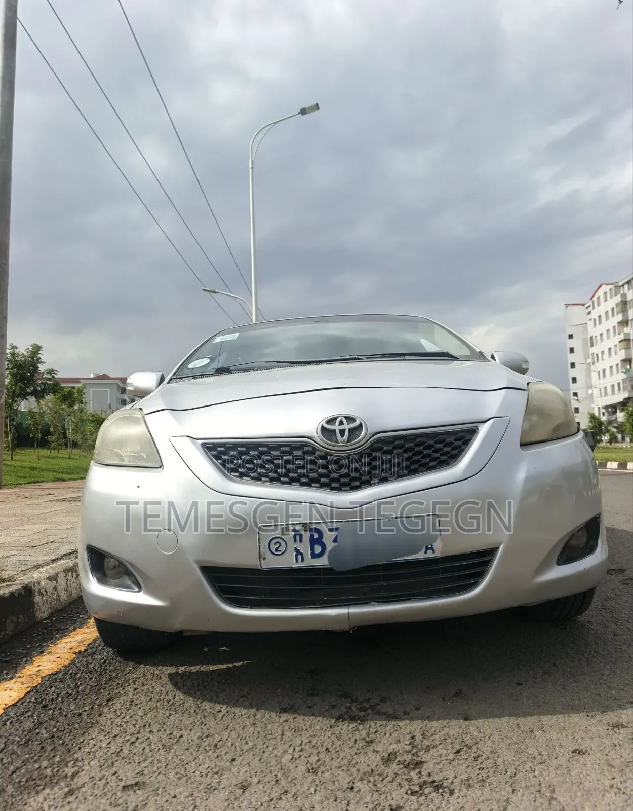 Toyota Belta 2010 Silver