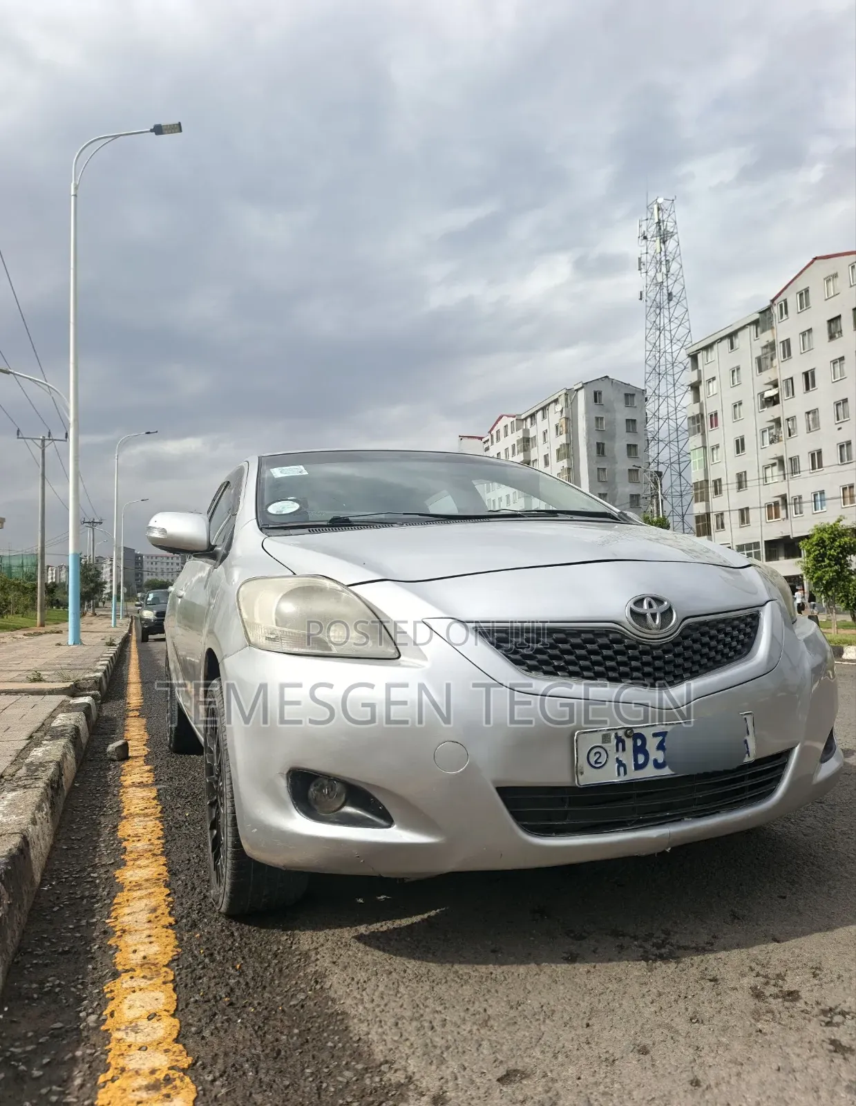 Toyota Belta 2010 Silver