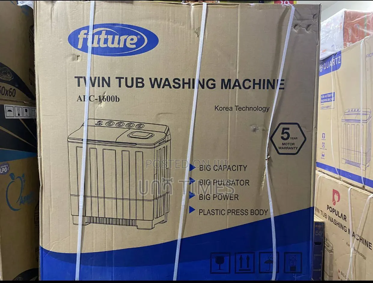 Future Twin Tub Washing Machine (Korea Technology) – High Capacity