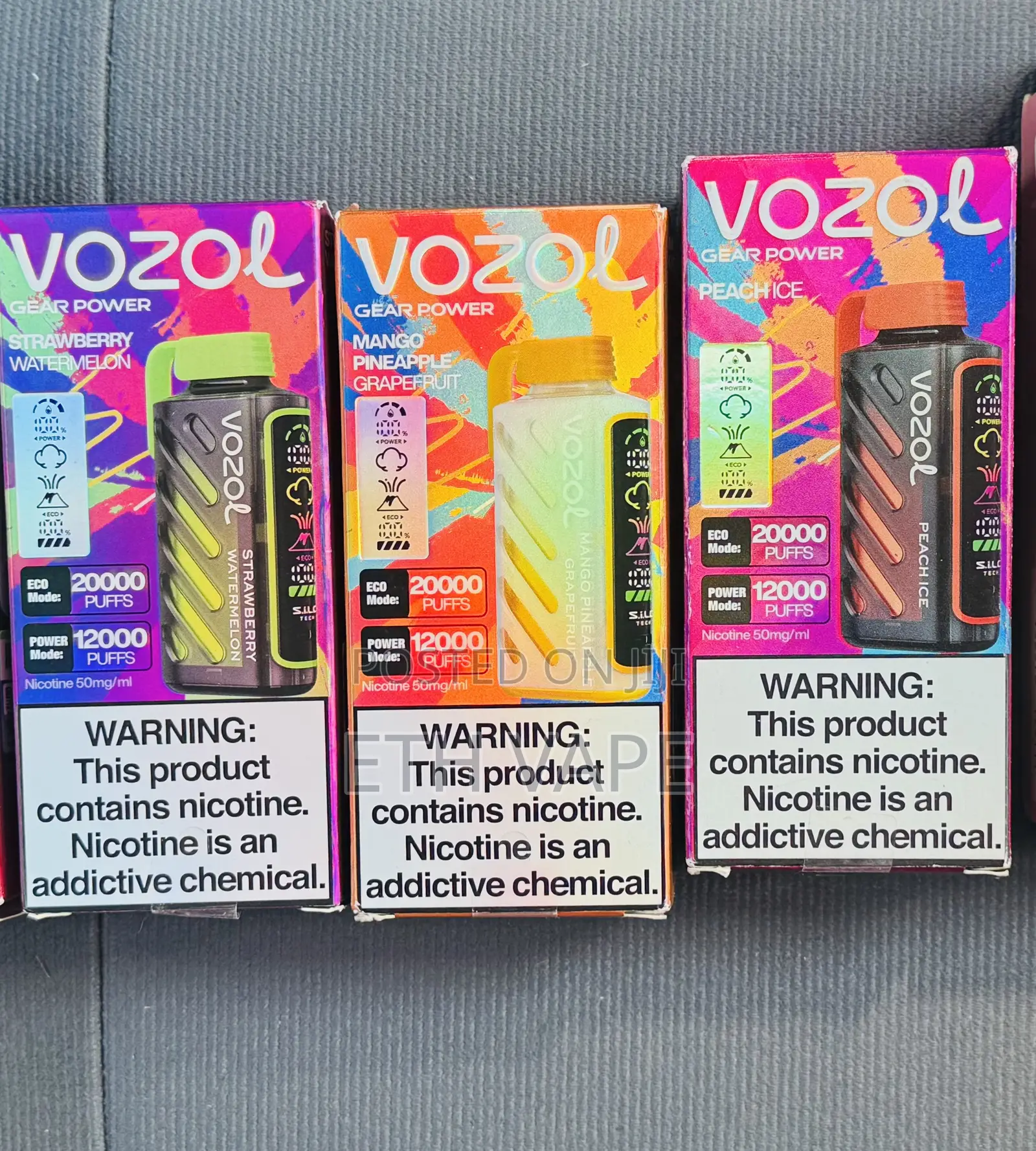 Vozol Vape Puff Gear Power