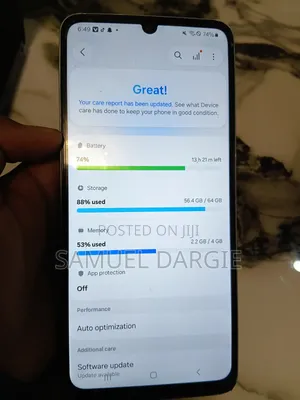 Samsung Galaxy M05 64 GB Blue