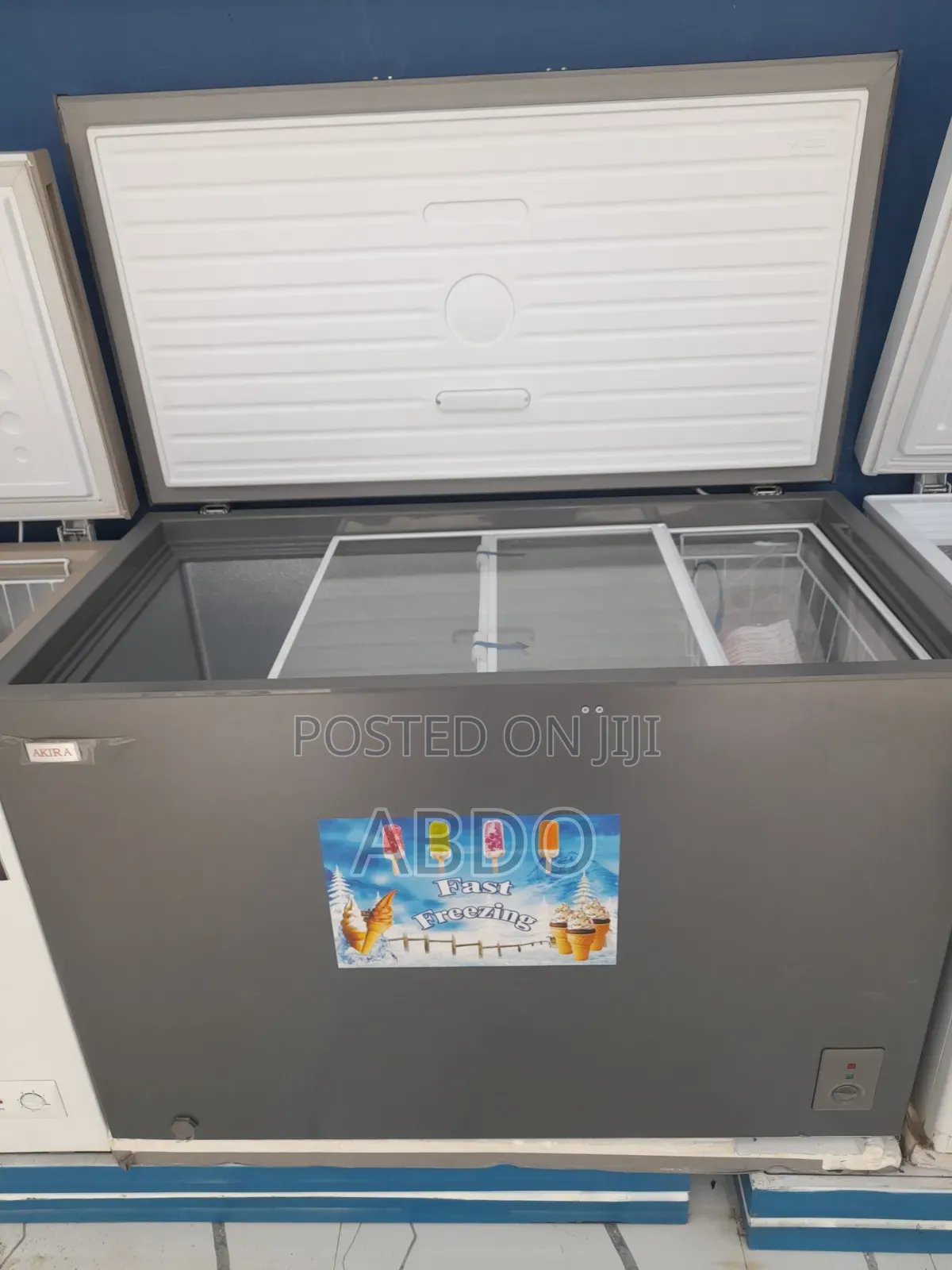 Akira Chest Freezer Model Aki 450l Quality Dip Fereg 1 Ber Size Telek