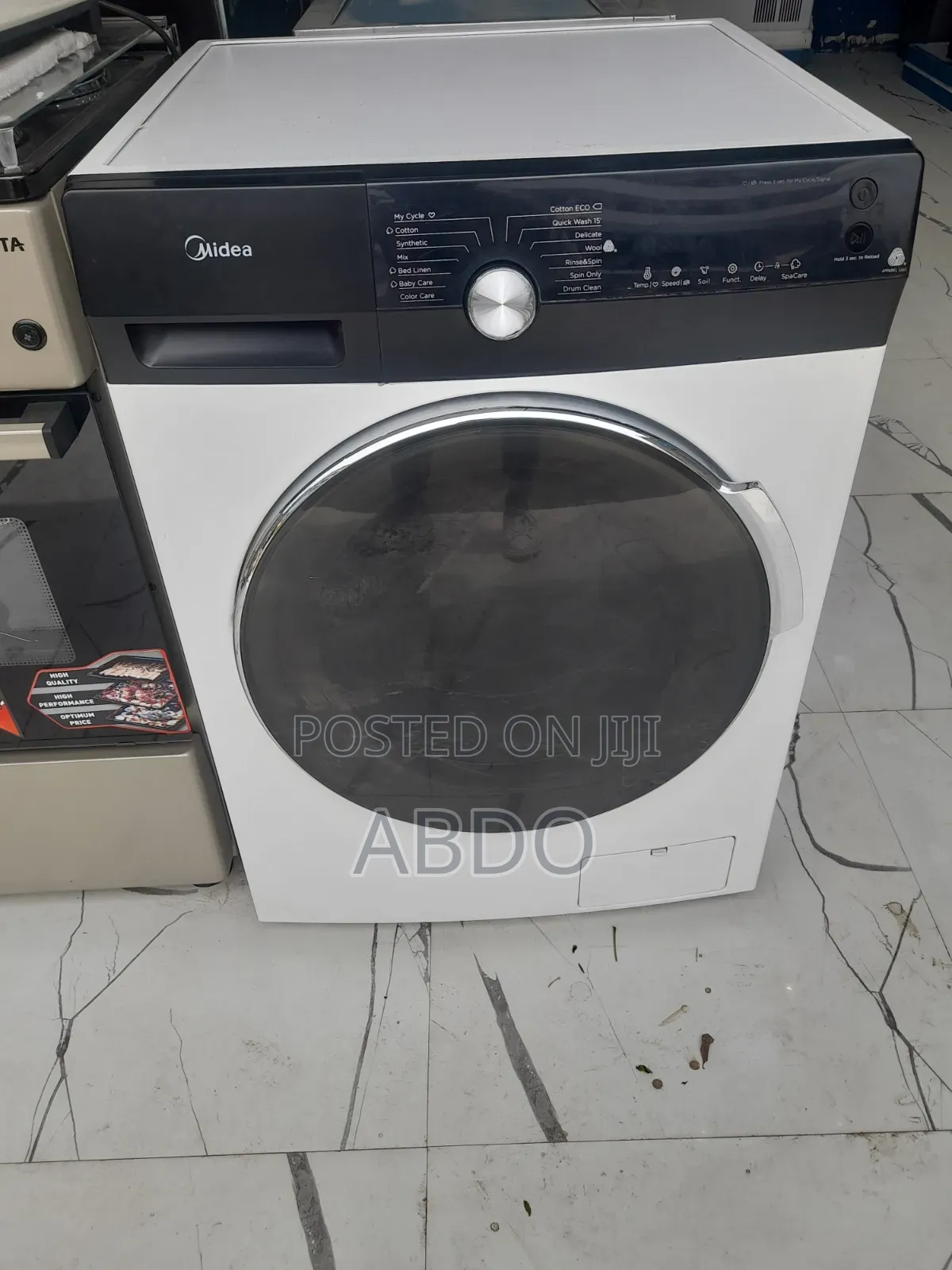 Midea Front Automatic Sistem Dijital Washing Nashine 12kg Quality Mash