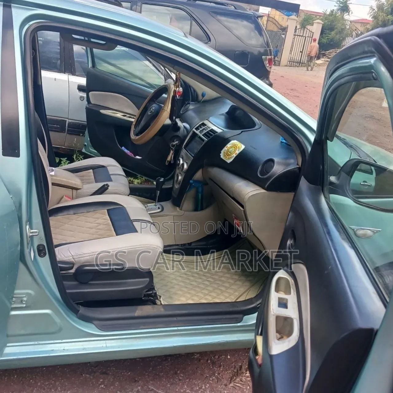 Toyota Yaris 2008 Blue