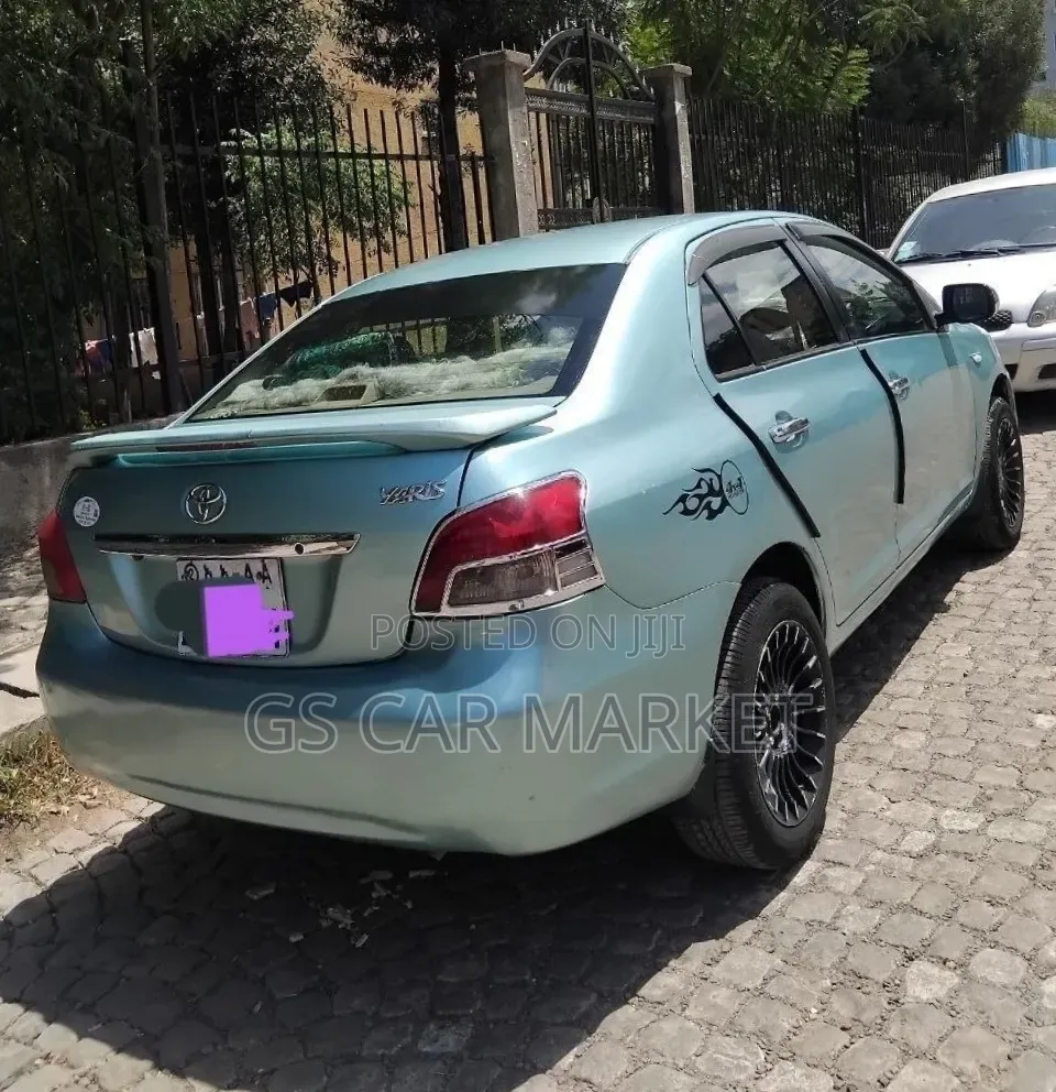 Toyota Yaris 2008 Blue