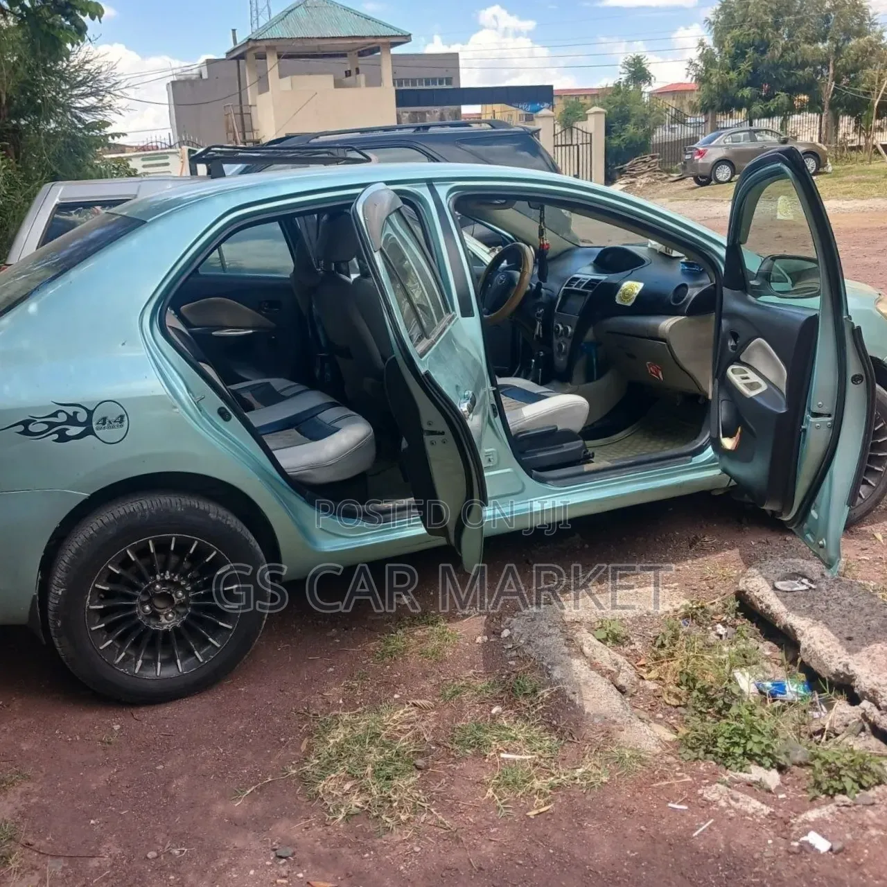 Toyota Yaris 2008 Blue