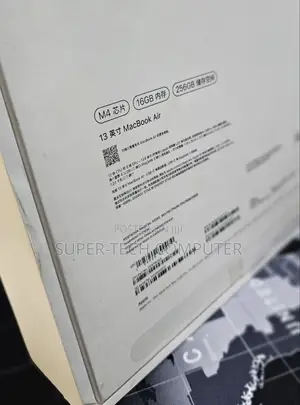 New Laptop Apple MacBook Air 2025 M4 16GB Apple M4 SSD 256GB