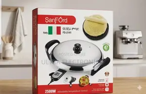 Sanford Fs-2141 Injera Mitad – 47cm Electric Injera Mitad With 2500w
