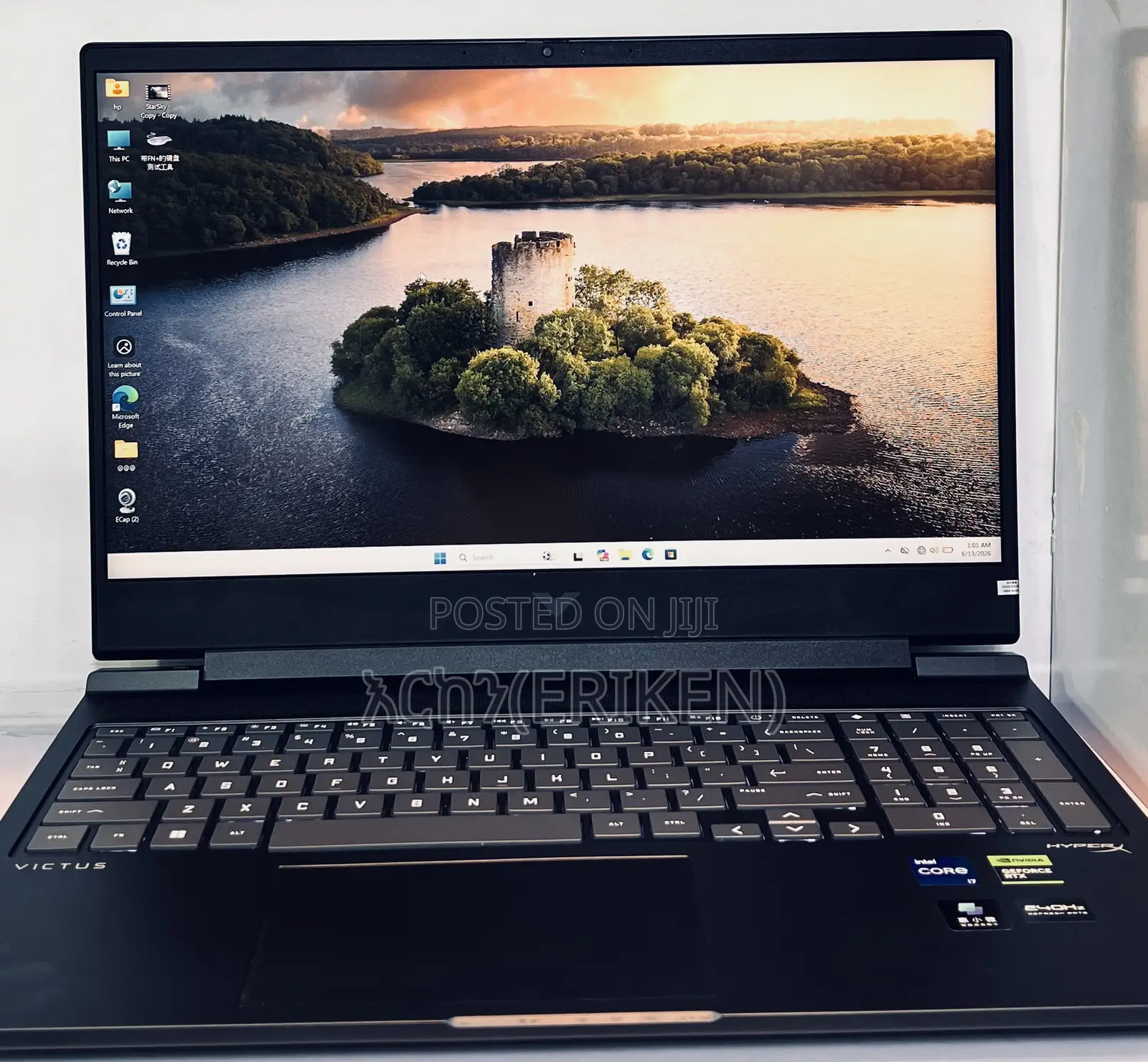 New Laptop HP Victus 16 16GB Intel Core i7 SSD 1T