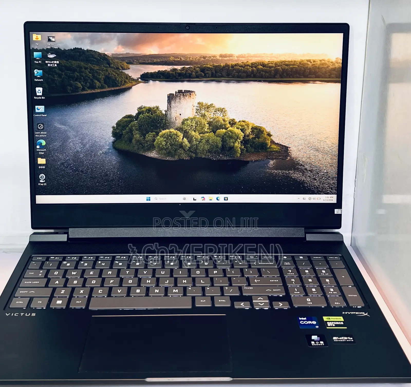 New Laptop HP Victus 16 16GB Intel Core i7 SSD 1T