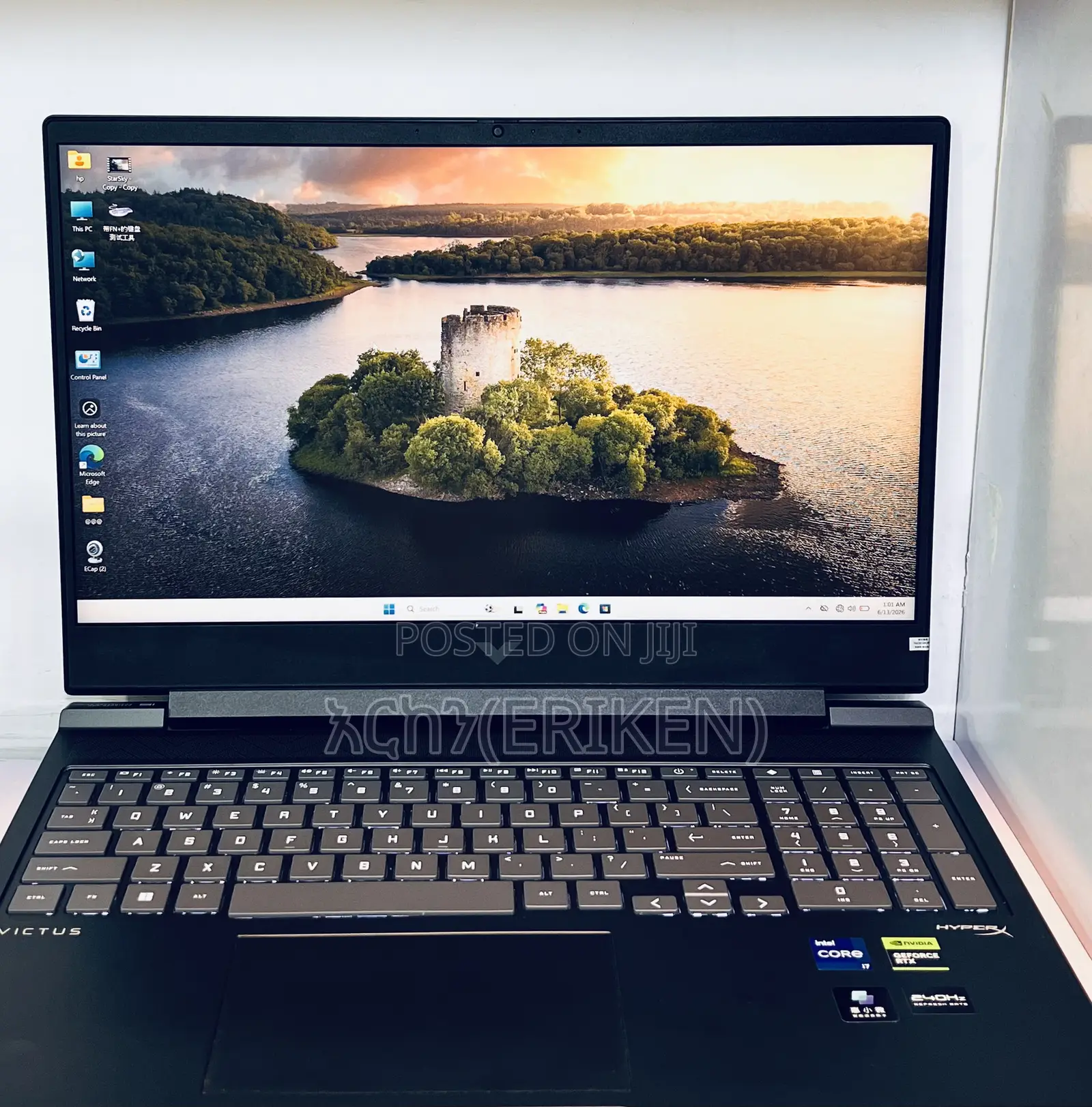 New Laptop HP Victus 16 16GB Intel Core i7 SSD 1T
