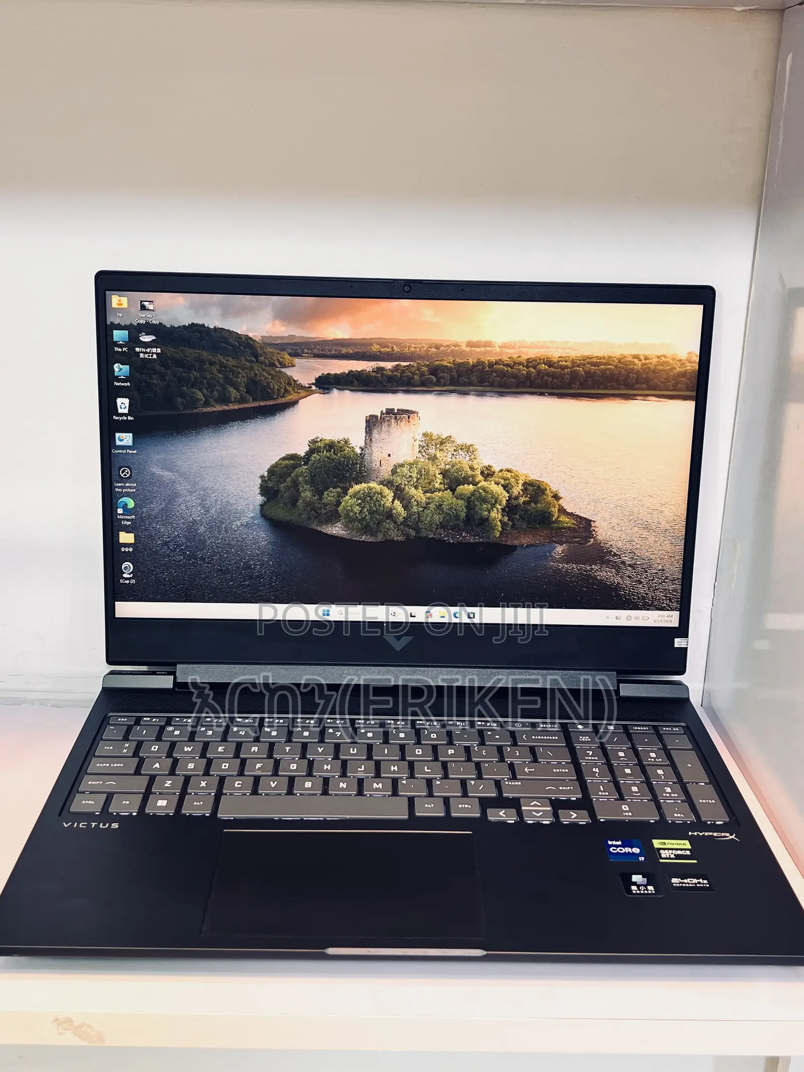 New Laptop HP Victus 16 16GB Intel Core i7 SSD 1T