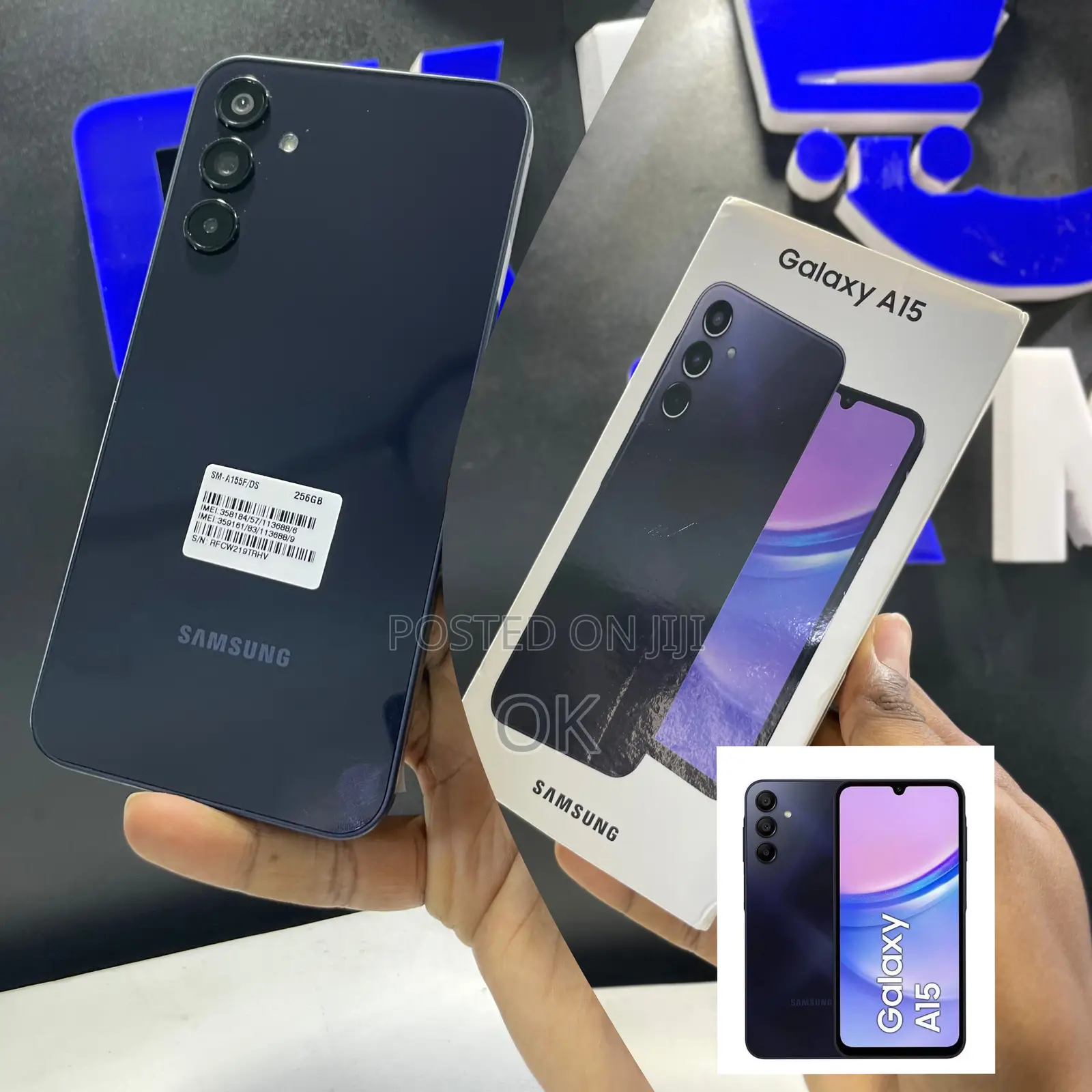 New Samsung Galaxy A15 256 GB Black