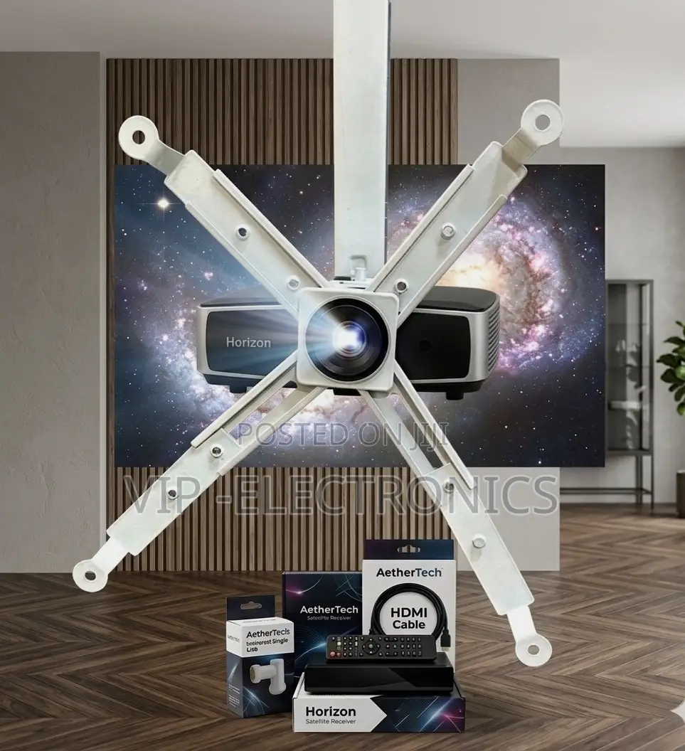 Universal Ceiling Projector Mount Bracket – Adjustable Heavy-Duty