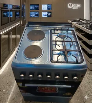Delta Oven 60×60 Hybrid Freestanding–2gas Burners 2electric Hotplates