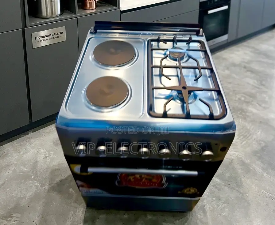 Delta Oven 60cm by 60cm Stainless Steel (2gas 2electric) Freestanding
