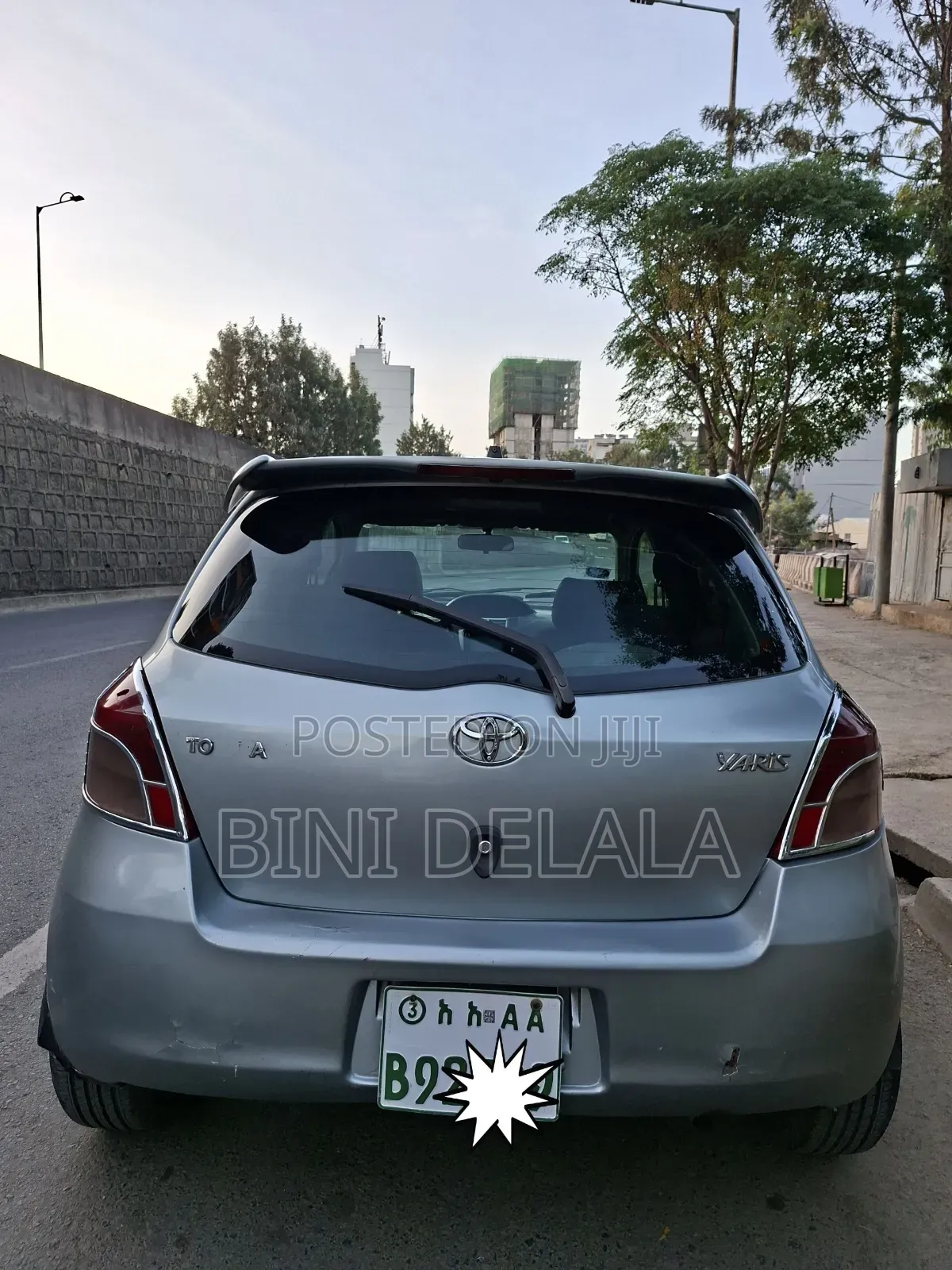 Toyota Yaris 2007 Gray