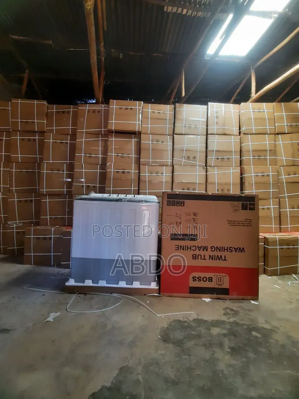 Boss Washing Mashine 200kg Quality Brand Model Bale 3 Moter Doubel Nw
