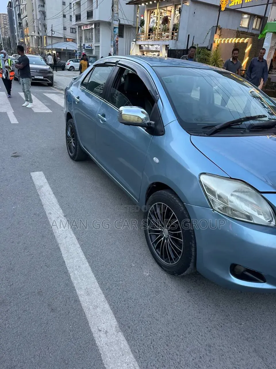 Toyota Yaris 2008 Blue