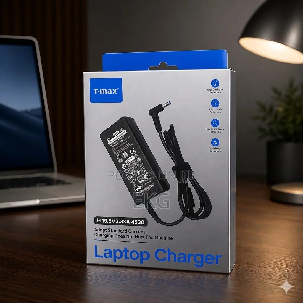 T-max Hp Laptop Plue Pin Charger