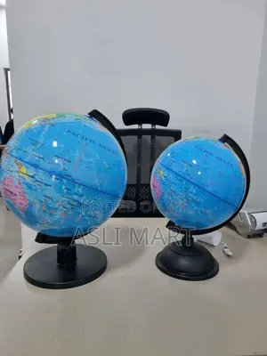 World Globe 25cm and 20cm