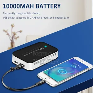 Wifi እና Powerbank በአንድ ላይ (Wifi Router With Powerbank)