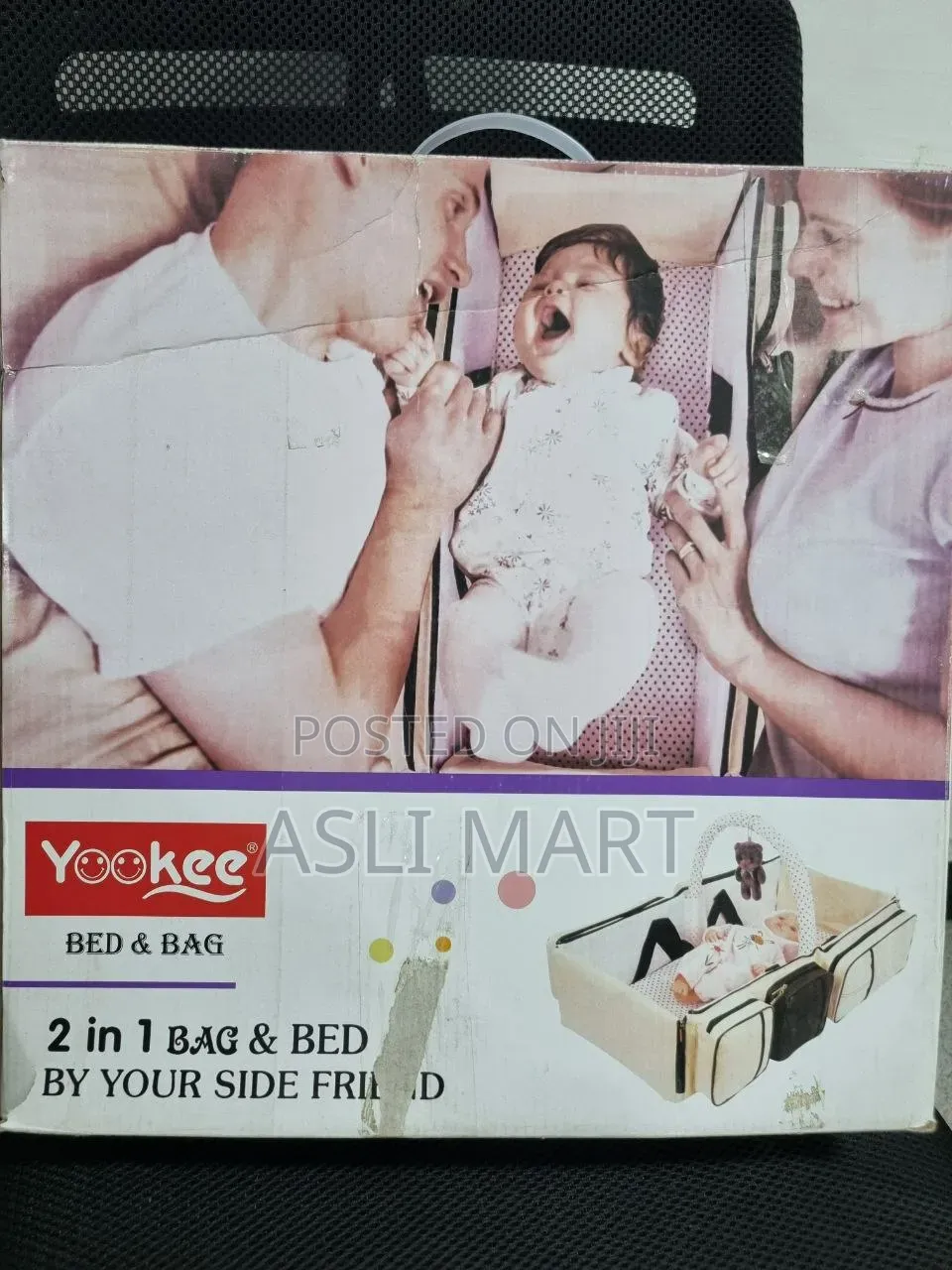 Mommy Bed And Bag In 1