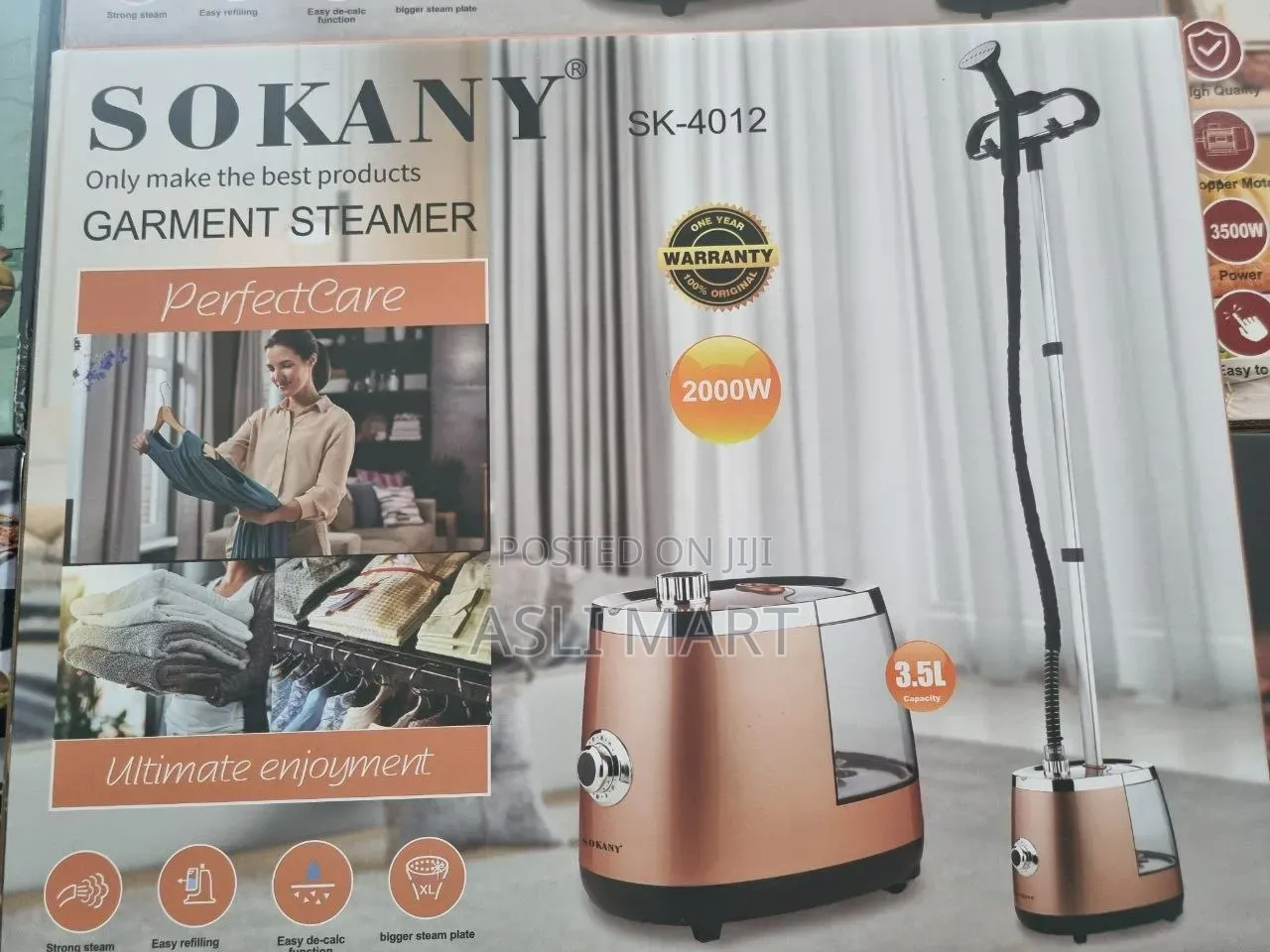 Sokany Garment Steamer 2000 Watt