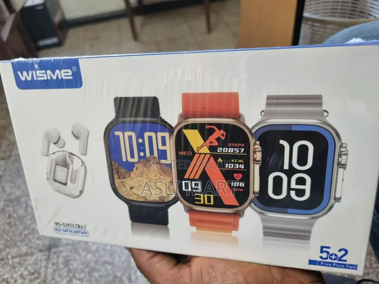 5 in 1 Smart Watch