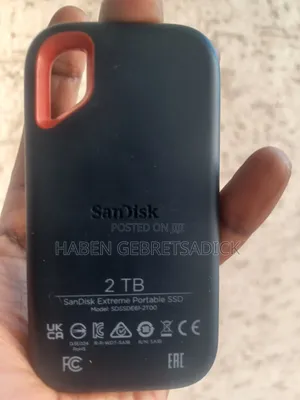 Sansisk SSD Portable Harddrive