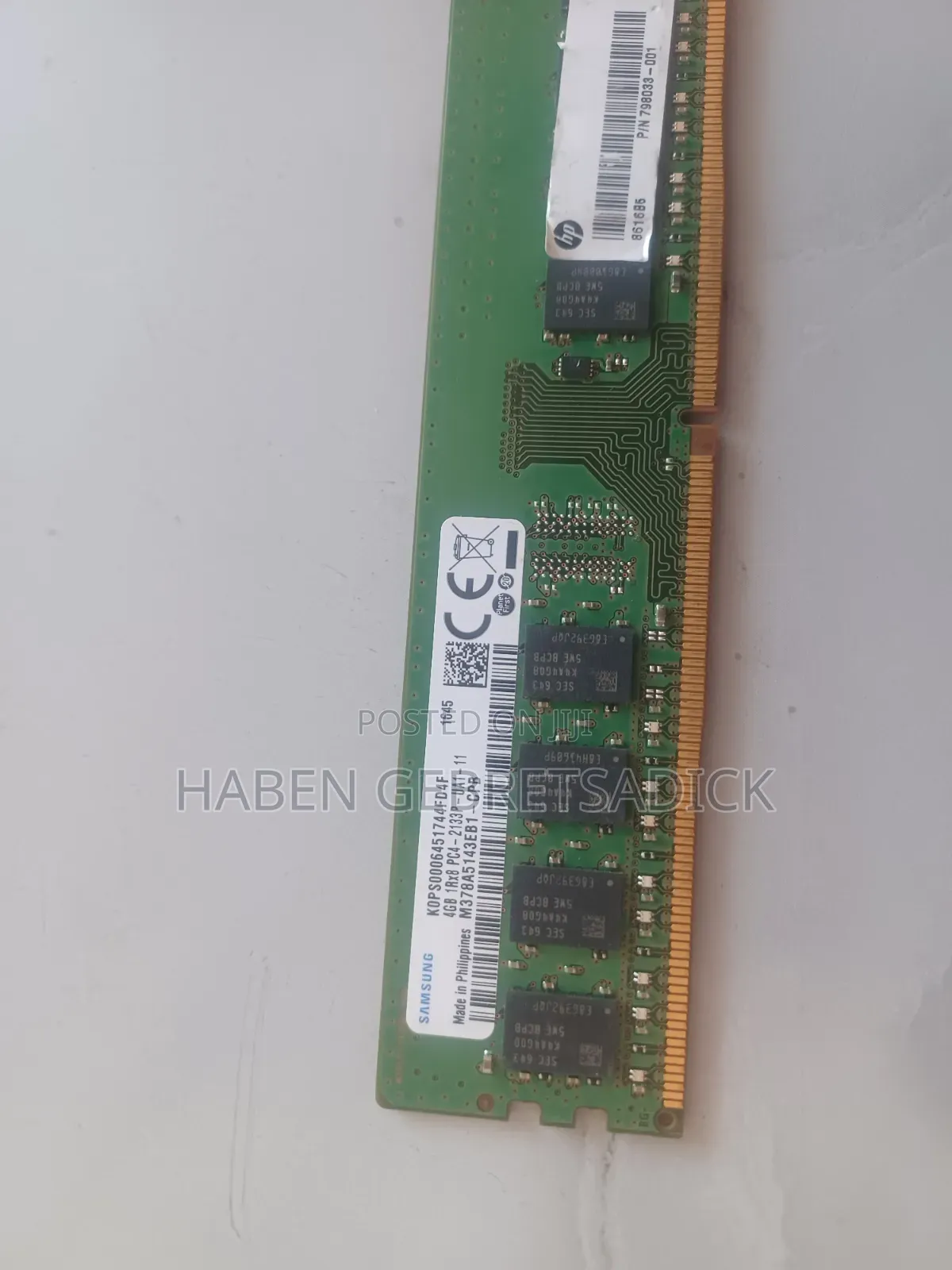 Ram Pc4 Pc3 4gb Siktop Ram