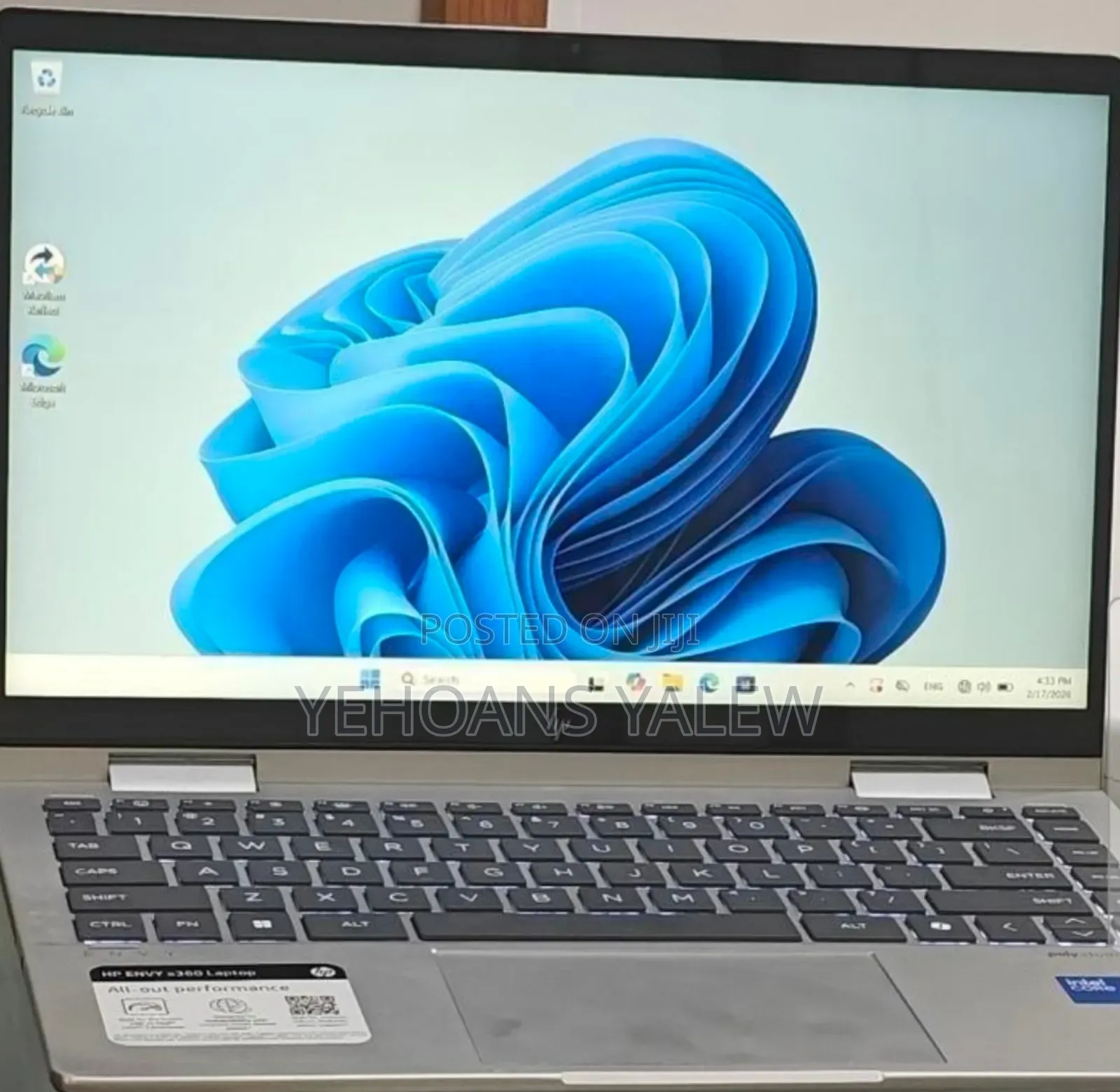 New Laptop HP OmniBook 5 Flip 8GB Intel Core 5 SSD 512GB