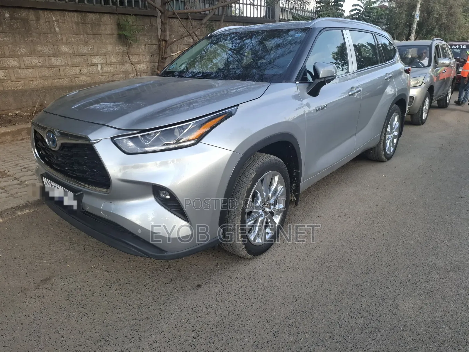 New Toyota Highlander 2024 Silver