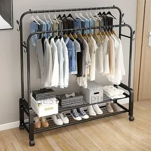 Multifunctional Clothes and Shoe Rack